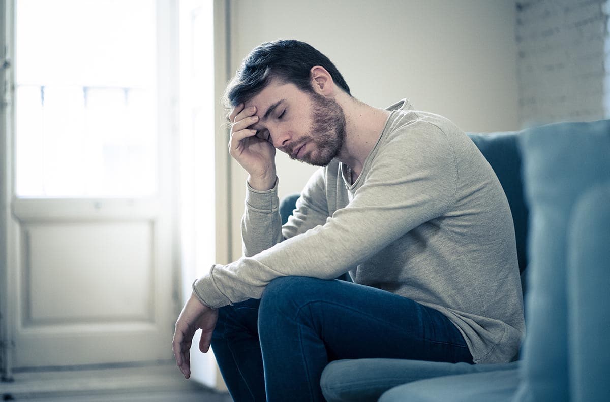 man facing alcoholism triggers needs a mens alcohol addiction treatment center in new england